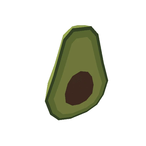 Avocado Half seed